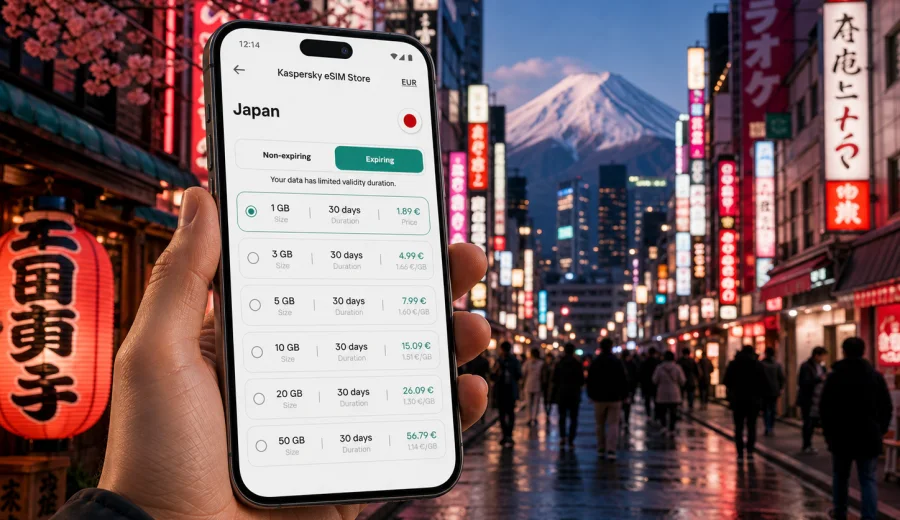 Japan eSIM: Mobile Connection and Internet